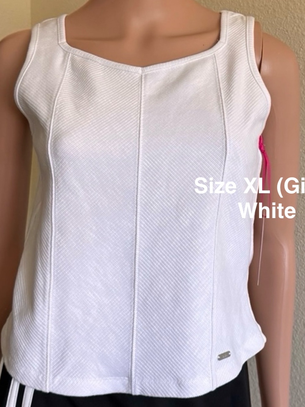 Justice Sport Girls Baselayer Rib Tank